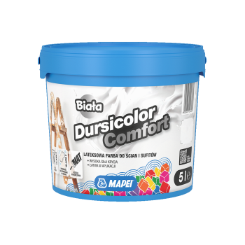 Farba Dursicolor Comfort 2,5l biała Mapei