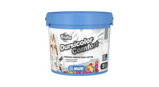 Farba Dursicolor Comfort 5l biała Mapei