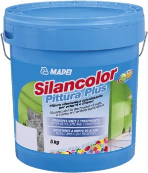 Farba silikonowa Silancolor Pittura 1001 5kg Mapei