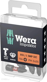 Grot Impactor DC PH 3x25mm Wera