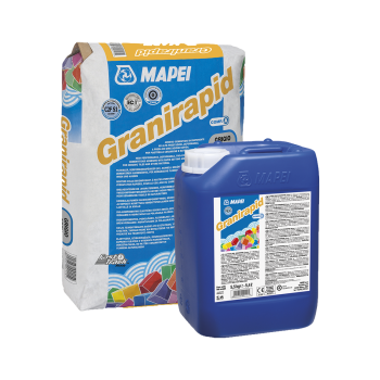 Klej cementowy Granirapid A+B biały 28kg Mapei