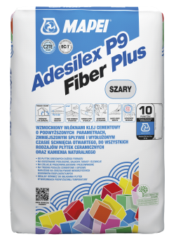 Klej z włóknami Adesilex P9 Fiber Plus 25kg Mapei