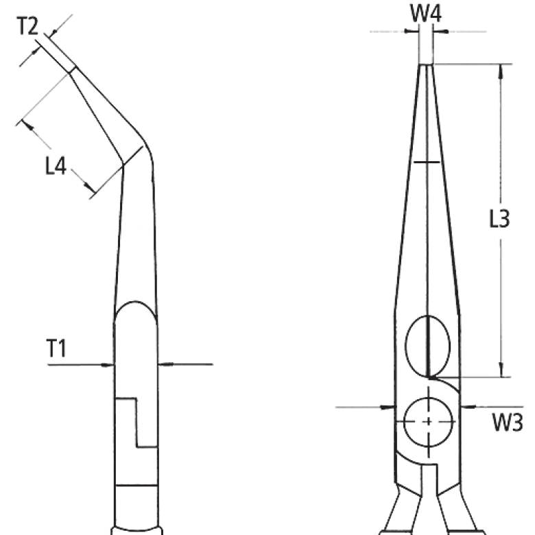 Szczypce boczne do cięcia Knipex