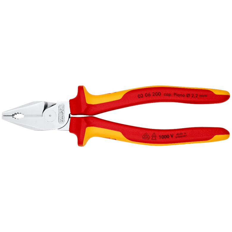 Szczypce uniwersalne kombinerki 225mm VDE Knipex